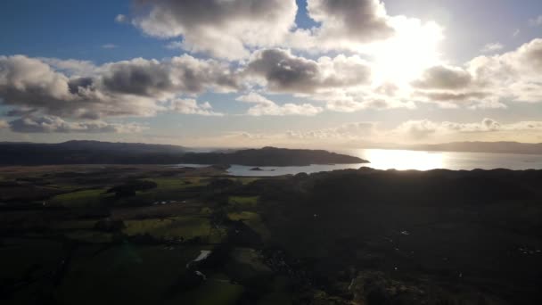 Kilmartin Glen Βρίσκεται Μεταξύ Oban Και Lochgilphead Γύρω Από Χωριό — Αρχείο Βίντεο