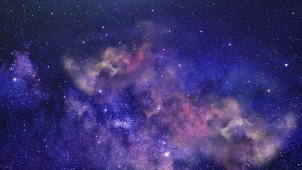 Nebula Clouds Universe — Video Stock