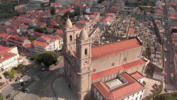 Church Porto Igreja Nossa Senhora Lapa — Wideo stockowe