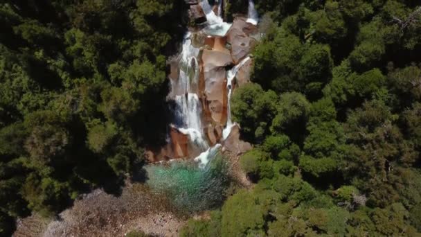 Cocham Patagonie Chili Tourisme Aventure Pleine Nature Forêts Verdoyantes Montagnes — Video