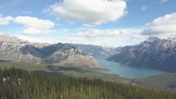 Canadian Rocky Mountains Spring — Vídeo de stock