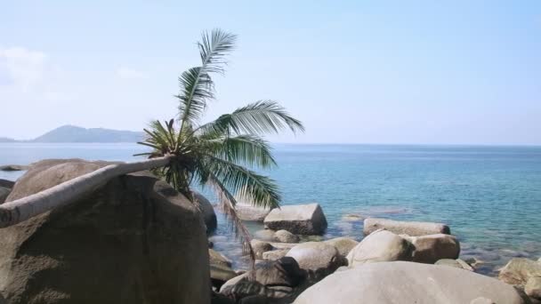 Tropical Beach Paradise Para Férias Mar Andaman Phuket Tailândia — Vídeo de Stock