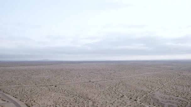 Letecká Pánev Přes Poušť Arizoně — Stock video