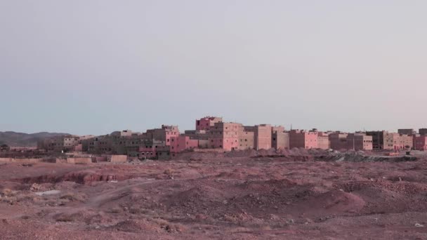 Calendário Uma Pequena Aldeia Perto Ouarzazate Morocco — Vídeo de Stock