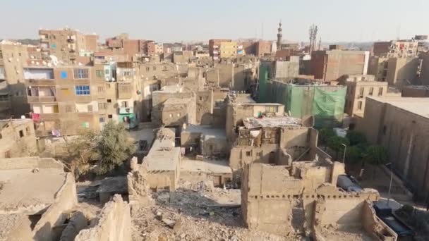 Ruins Buildings Islamic Cairo Cairo Egypt Old Historical City — Video