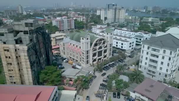 Victoria Island Lagos Island Lagos Nigeria Marzo 2022 Paesaggio Urbano — Video Stock