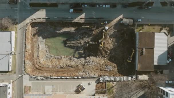 Aerial Video Construction Site Nashville — 비디오