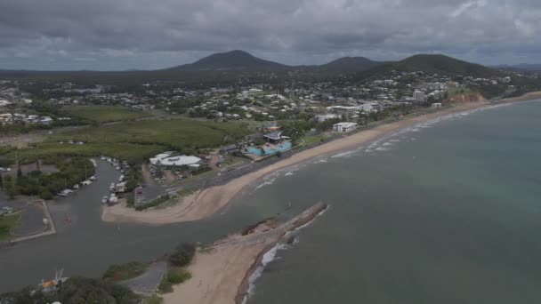 Ross Creek Separar Yeppoon Cooee Bay Coastal Town Queensland Australia — Vídeos de Stock