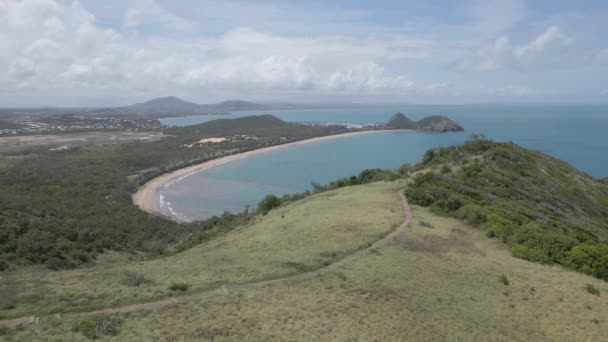 Scenic View Kemp Beach Keppel Bay Turtle Lookout Rosslyn Qld — Stockvideo