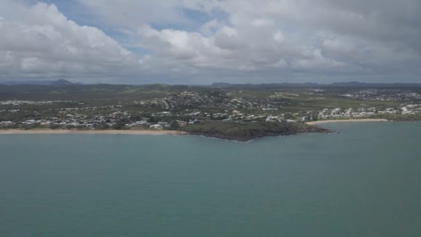Wreck Point Lookout Coastal Town Yeppoon Livingstone Shire Qld Australia — Vídeo de stock