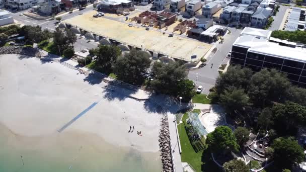 Port Coogee Ngarkal Beach Western Australia Aerial View — kuvapankkivideo