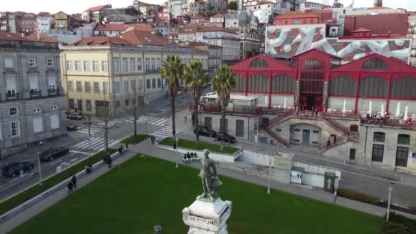 Praa Infante Henrique Porto Portugal — Video
