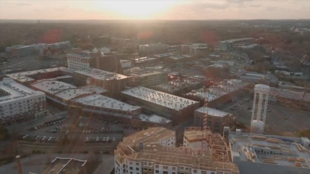 Cantiere Nel Centro Durham Carolina Del Nord Negli Stati Uniti — Video Stock