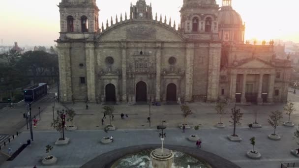 グアダラハラ大聖堂2021年12月25日 — ストック動画