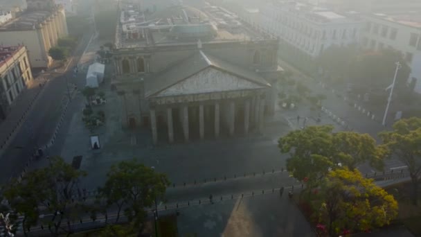 Teatro Degollado Místo Kde Hraje Jalisco Philharmonic Orchestra Další Akce — Stock video