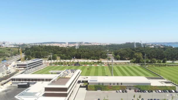 Cidade Futebol Nowa Siedziba Portugalskiej Federacji Piłki Nożnej Stworzona Celu — Wideo stockowe