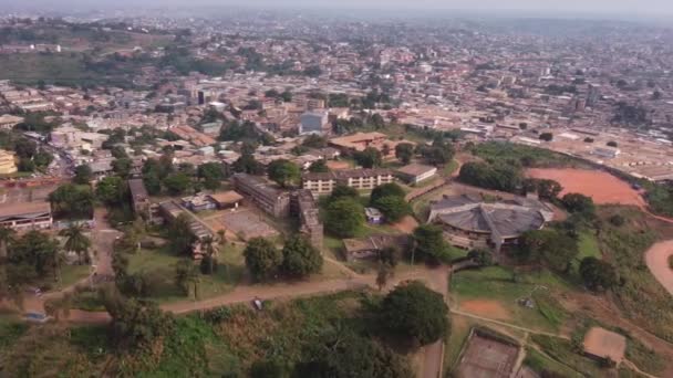 Abordagem Ngoa Ekele University Yaound — Vídeo de Stock