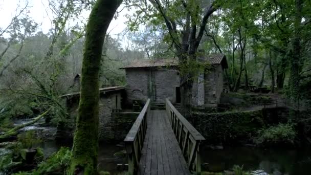 Refuge Des Moulins Eau Verdes Corua Espagne — Video