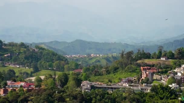 哥伦比亚Valparaso山区村 — 图库视频影像