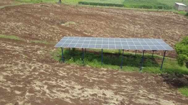 Modern Agriculture Loitokitok Kenya Use Solar Panel Renewable Energy — Wideo stockowe