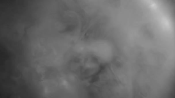 Smoke Generated Dry Ice Fallen Water Makes Dreamy Dramatic Epic — Video Stock