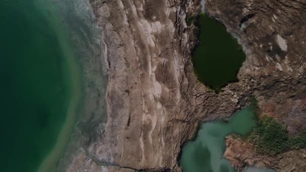Dead Sea Yehuda Desert Israel Hills Dead Sea Natural Background — Vídeo de Stock