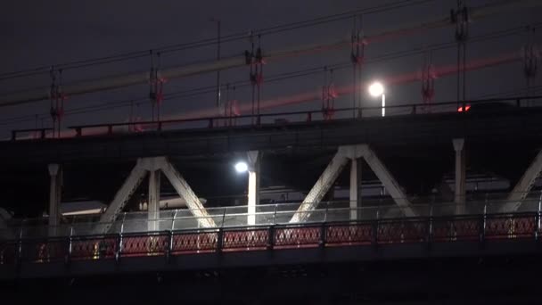 Puente Manhattan Ciudad Nueva York — Vídeos de Stock