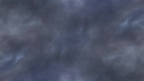 Tormenta Terrones Oscuros Nubes — Vídeo de stock