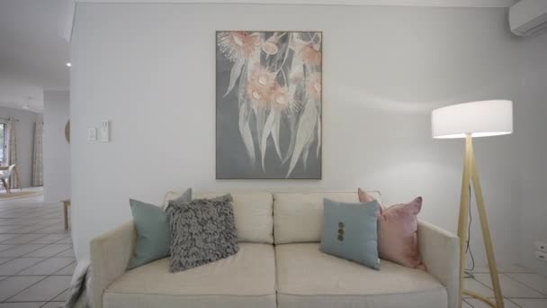 Interior Desing Modern Living Room — Video Stock