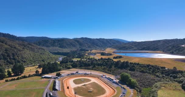 Flight Family Speedway Twin Lakes Upper Hutt New Zealand — Vídeos de Stock