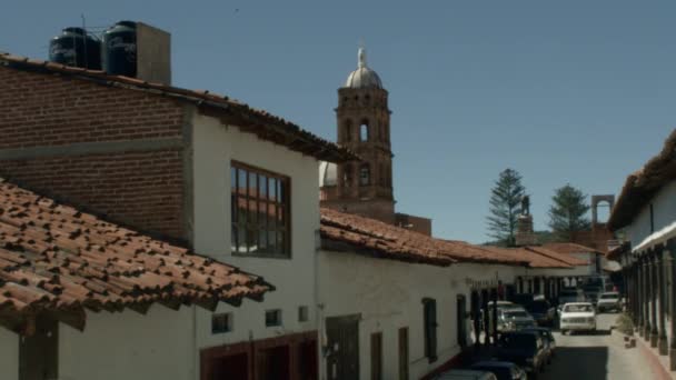 Tapalpa Een Magische Stad Bovenop Mooiste Bergen Van Mexico — Stockvideo