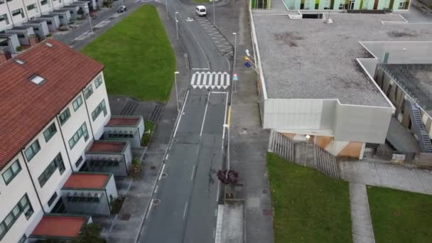 Cegadi Galicijské Centrum Pro Rozvoj Integrálu Zobrazení Leteckých Dronů — Stock video