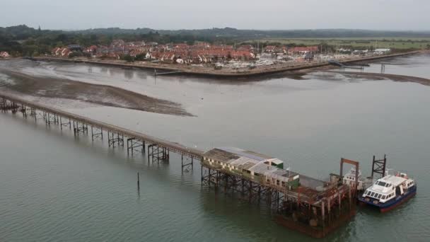 Hythe Pier Marina Fly Reveal — Video