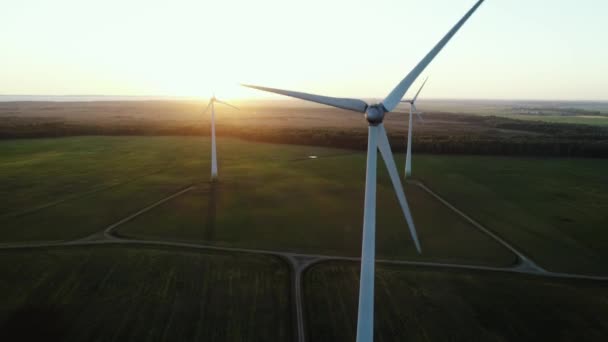 Beautiful Cinematic Aerial Drone Camera Shot You Can See Golden — Vídeo de stock