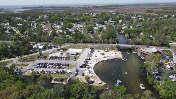 Roger Park Weeki Wachee Florida Little Old Time Florida Secret — ストック動画