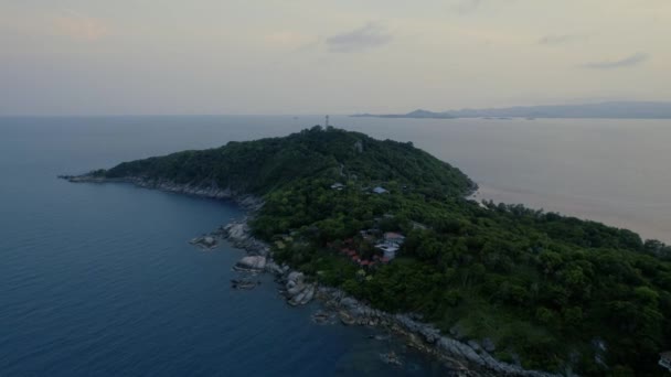 Koh Pha Gnan Ciel Juste Côté Fête Pleine Lune — Video