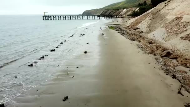 Sahil Şeridi Görüntüsü Veriyor — Stok video