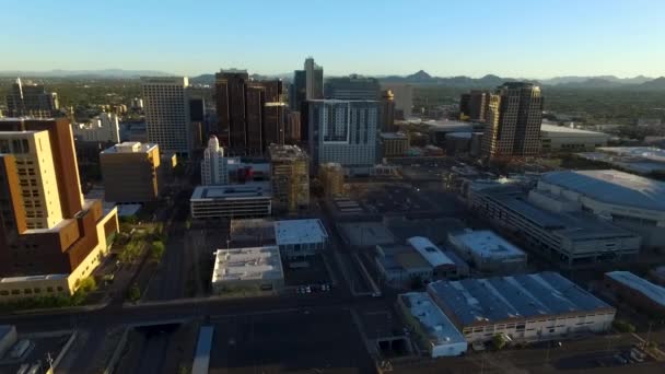 亚利桑那州凤凰城工业区的空中景观 — 图库视频影像