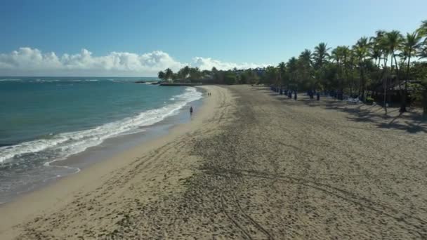 Acqua Limpida Scintillante Puerto Plata Repubblica Dominicana Mar Dei Caraibi — Video Stock