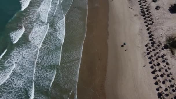 Красивые Пляжи Тампико Расположенные Веракрусе Мексика — стоковое видео