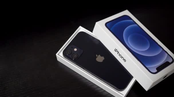 Recientemente Lanzado Nuevo Teléfono Inteligente Apple Iphone — Vídeos de Stock