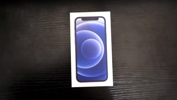 Newly Launched Apple New Smartphone Iphone — Video Stock