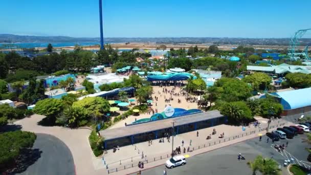Parc Thème Seaworld San Diego Drone — Video