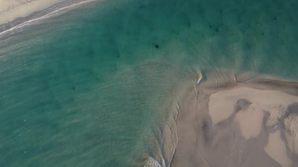 Espanha Ilhas Canárias Praia Sotavento — Vídeo de Stock