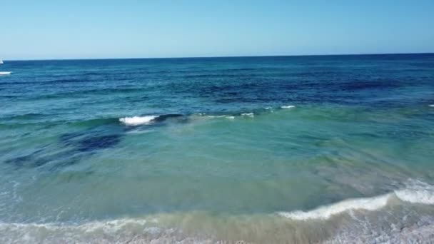 Spain Canary Islands Beach Coralejo — Vídeo de Stock