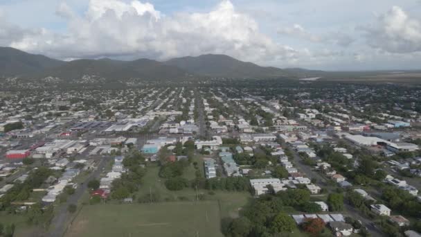 Mount Archer National Park Viewed Woods Park Kershaw Gardens Rockhampton — Stock video