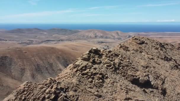 Spain Canary Islands Betancuria Fuertevnetura — Stockvideo