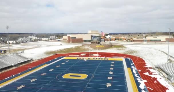 Noviembre 2021 Produjo Tiroteo Masivo Oxford High School Oxford Township — Vídeo de stock