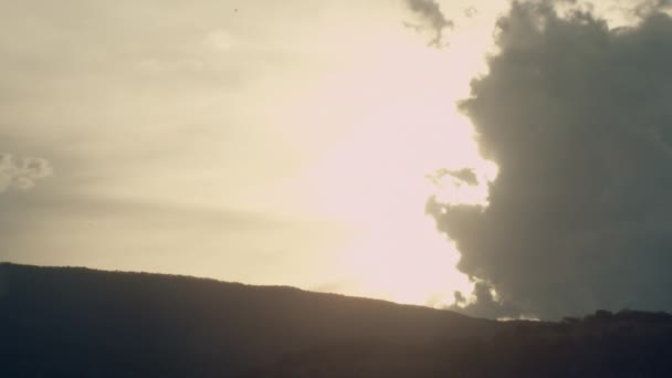 Timelapse Nascer Sol Entre Montanhas Dos Belos Vales Tequila Jalisco — Vídeo de Stock