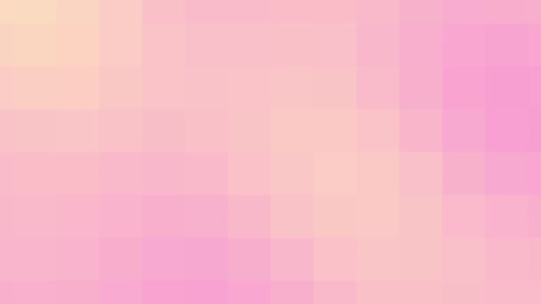 Pale Pastel Pink Ever Changing Motion Animation — Stock videók